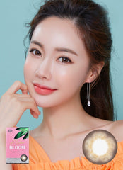 Lensme Aloha Bloom Plus Choco Monthly circle lenses