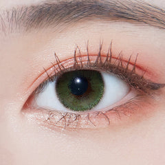 Lenstown A872 Green Color Contact Lenses (1 Pack)